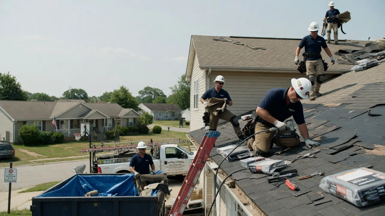 Roof Replacement in Oakland City, IN near me